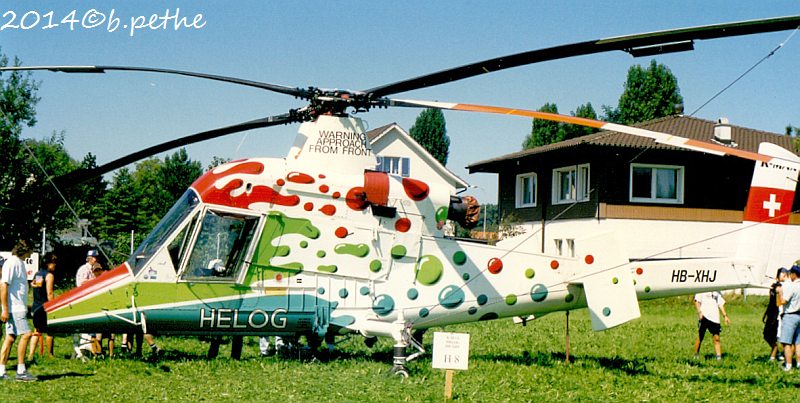 HB-XHJ der HELOG, 1998 in Altenrhein. Schon ein Jahr später abgestürzt. 