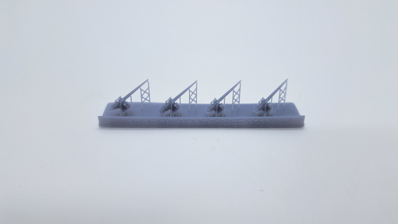 Swordfish Models  - 5 Inch 51 Cal. Mk. 13 Open Mount