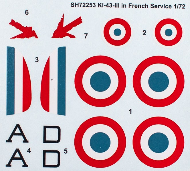 Special Hobby - Ki-43 Oscar "Aux Les Couleurs Francaises"