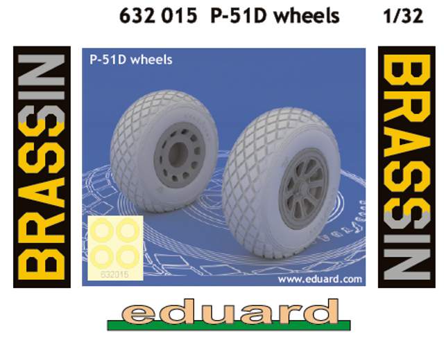 Eduard Brassin - P-51D wheels