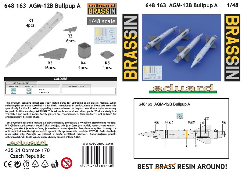 Eduard Brassin - AGM-12B Bullpup A