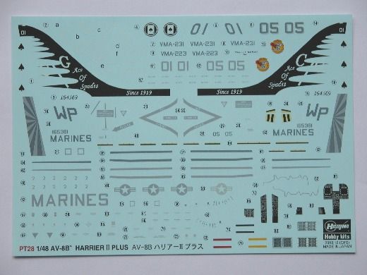 Hasegawa - AV-8B Harrier II Plus