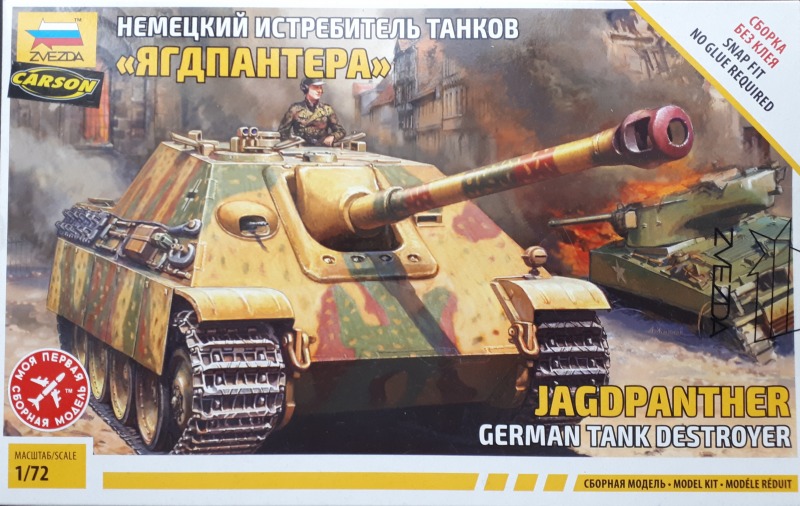 Zvezda - Jagdpanther – German Tank Destroyer