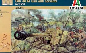 Pak 40 AT Gun with servants