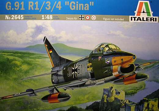 Italeri - Fiat G.91 R1/3/4