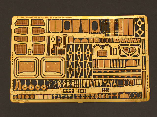 Eduard Ätzteile - Lynx Mk. 88 sonar exterior