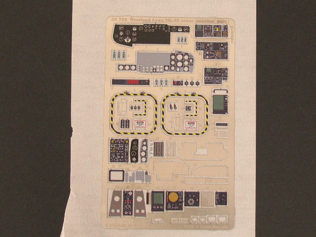 Eduard Ätzteile - Lynx Mk. 88 sonar interior S.A.