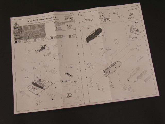 Eduard Ätzteile - Lynx Mk. 88 sonar interior S.A.