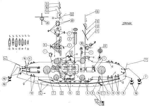 NNT Modell+Buch - KuK Schlachtschiff Zrinyi