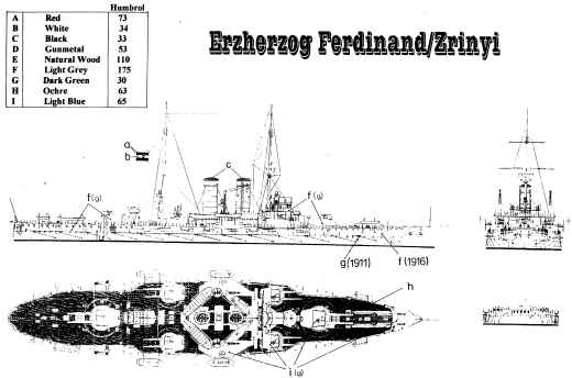 NNT Modell+Buch - KuK Schlachtschiff Zrinyi