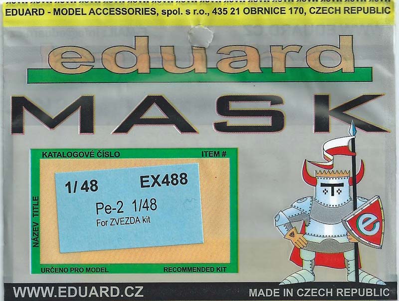 Eduard Mask - PE-2 mask
