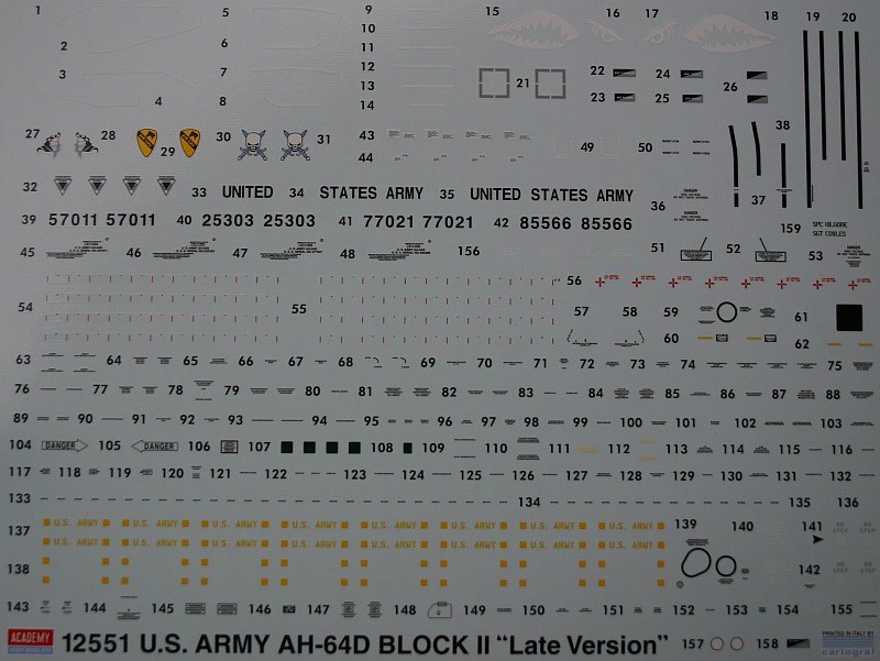 Academy - U.S. Army AH-64D Block II "Late Version" 