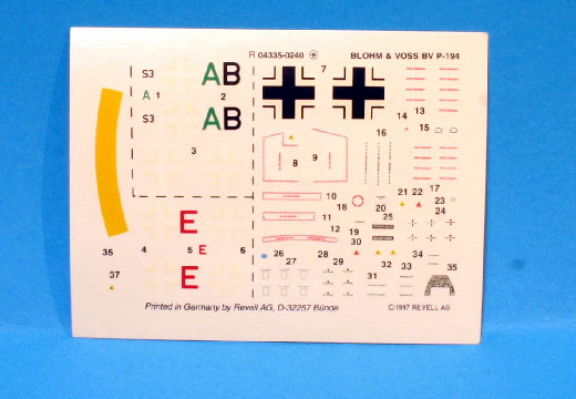 Revell - Blohm & Voss BV P-194