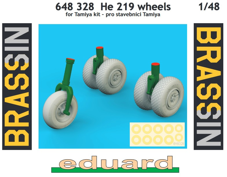 Eduard Brassin - He 219 wheels 
