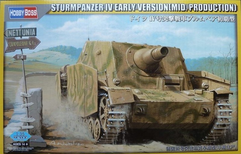 HobbyBoss - Sturmpanzer IV early version (mid production)