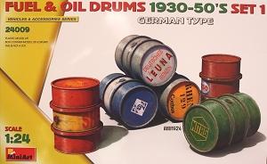 : Fuel & Oil Drums 1930-50`s Set 1