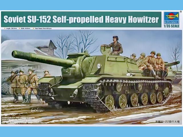 Bausatz-Cover von Trumpeter´s Su-152 