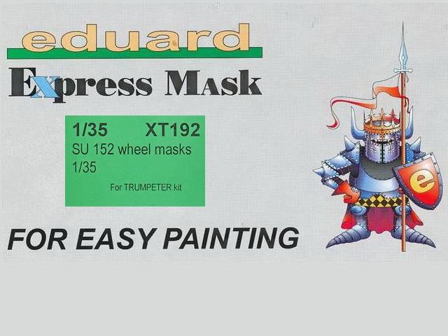 Eduard - SU 152 wheel masks