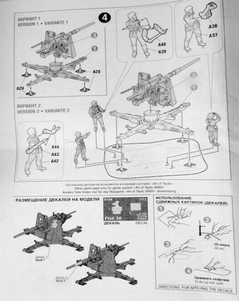 Zvezda - German Heavy Anti-Aircraft GunFlak 36/37