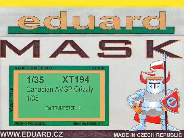 Eduard - Canadian AVGP Grizzly