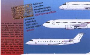 Airliner Details Ätzteile