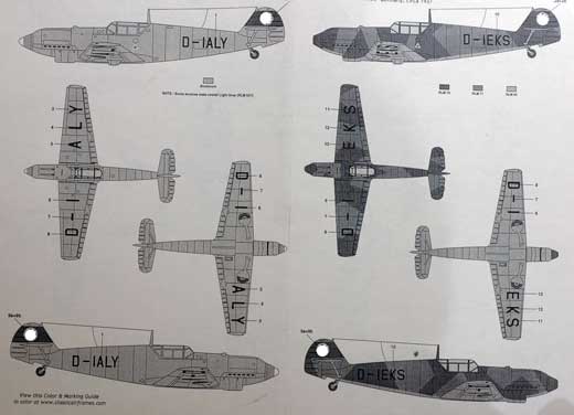 Classic Airframes - Messerschmitt Bf 109 A