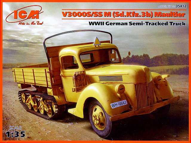 ICM - V3000S/SS M (Sd.Kfz.3b) Maultier