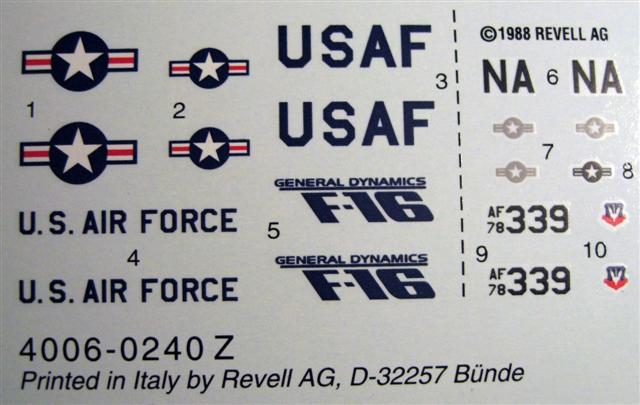 Revell - F-16A Fighter