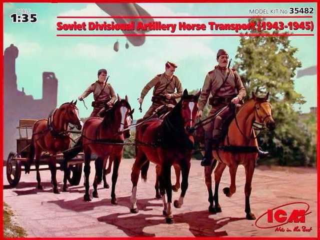 ICM - Soviet Divisional Artillery Horse Transport (1943-1945)