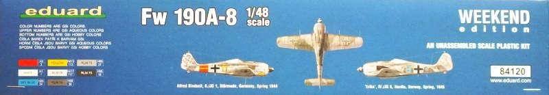 Eduard Bausätze - Fw 190A-8 Weekend Edition