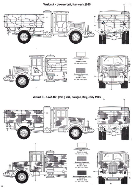 Italeri - Medium 3 ton. Truck - Coal Engine