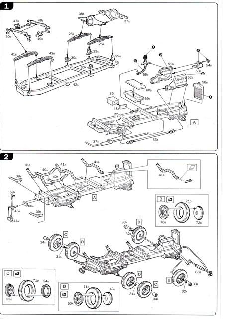 Italeri - Medium 3 ton. Truck - Coal Engine