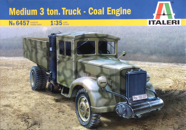 Italeri - Medium 3 ton. Truck - Coal Engine
