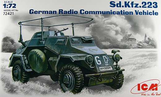 ICM - Sd. Kfz. 223 German Radio Communication Vehicle