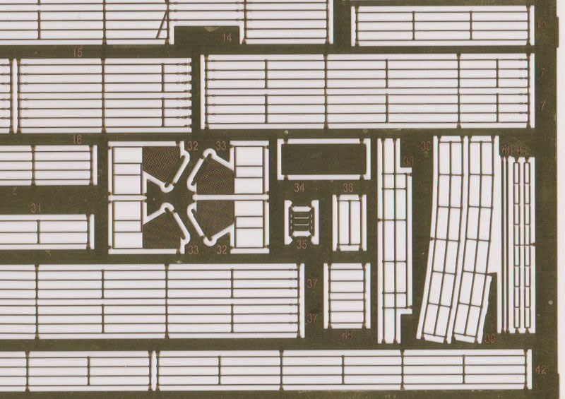 Eduard Ätzteile - HMS Hood pt. 3 railings