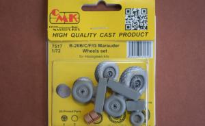 Detailset: B-26B/C/F/G Marauder Wheels set 