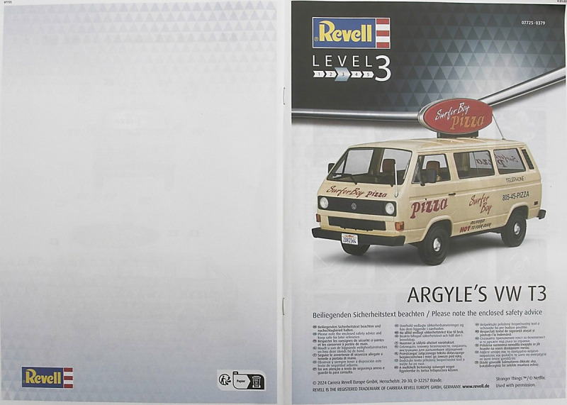 Argyle´s VW T3 Surfer Boy Pizza Van 