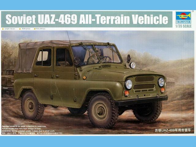 Trumpeter - Soviet UAZ-469 All-Terrain Vehicle