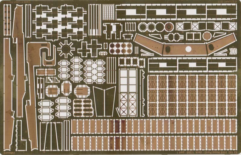 Eduard Ätzteile - HMS Hood pt. 5 deck