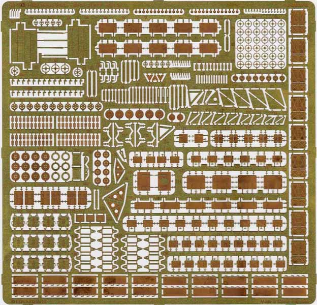 Eduard Ätzteile - HMS Hood pt. 5 deck