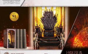 Iron Throne - A Miniature World. Book Nook