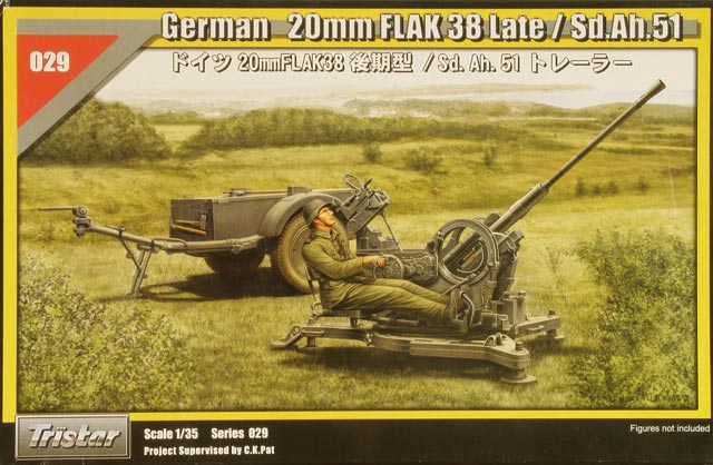 Tristar - German 20mm Flak38 Late/Sd.Ah.51