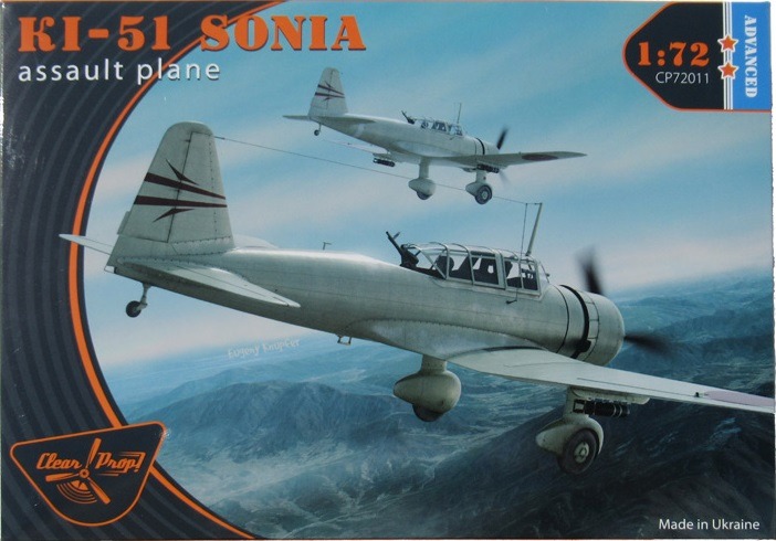 Clearprop Models - Mitsubishi Ki-51 Sonia