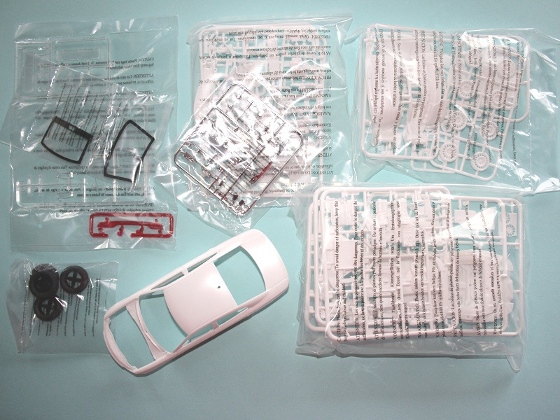 Die Bauteile sind sicher verpackt
