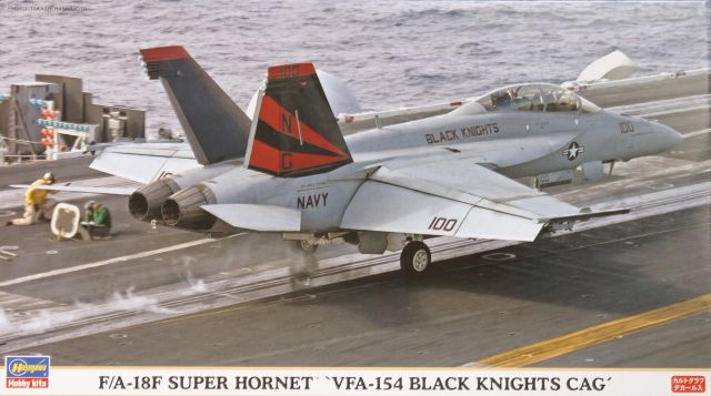 Hasegawa - F/A-18F Super Hornet 'VFA-154 Black Knights CAG'