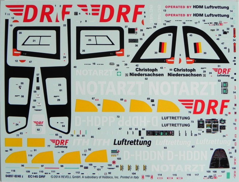 Revell - Airbus Helicopters EC145 DRF Luftrettung
