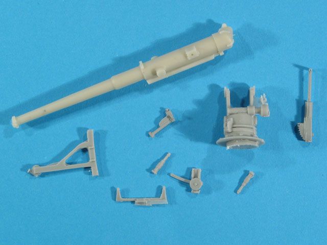 White Ensign Models - USN 4"/50 Deck GUN