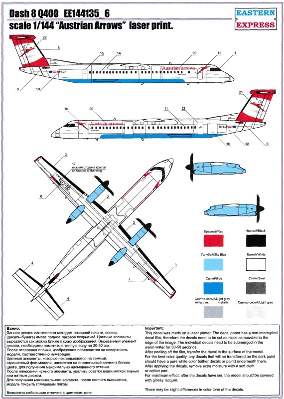 Eastern Express - Dash 8 Q400 Austrian Arrows