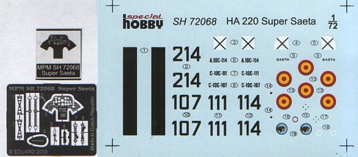Special Hobby - Hispano Aviacion HA-220 Super Saeta “Spanish Attack Plane”