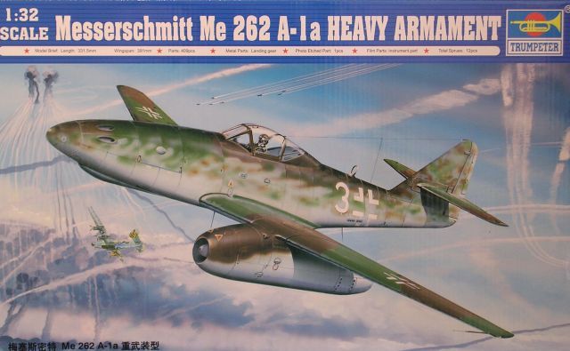 Trumpeter - Messerschmitt Me 262 A-1a Heavy Armament